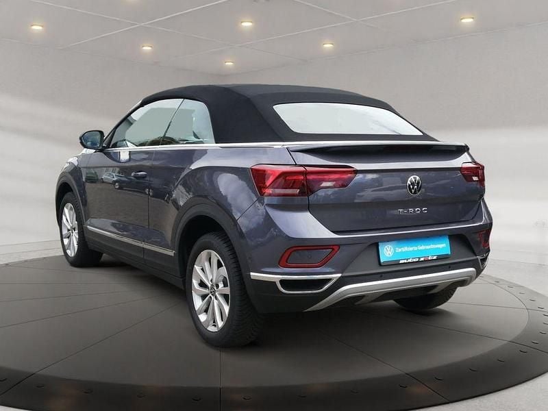 Gebraucht VW T-Roc Cabriolet Style 110 PS (80 kW) 2024 Schwarz Cabrio