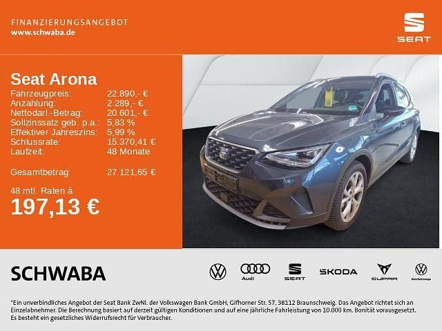 Magnetic grau metallic/midnigh Gebraucht 2025 Seat Arona FR-Line SUV | 22.890 € (Fairer Preis) - Bild 1/4
