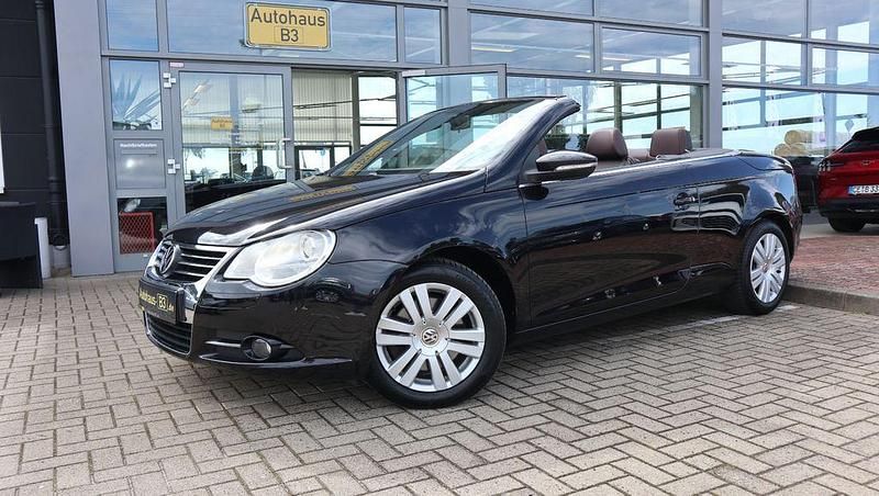 Schwarz Gebraucht 2009 VW Eos Edition Cabrio | 8.888 € (Teuer) - Bild 1/4