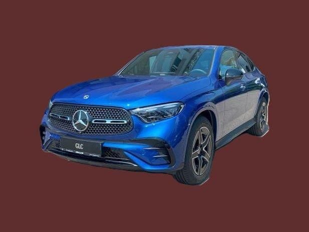 Blau Neu 2025 Mercedes GLC220 AMG Coupé | 78.500 € - Bild 1/4