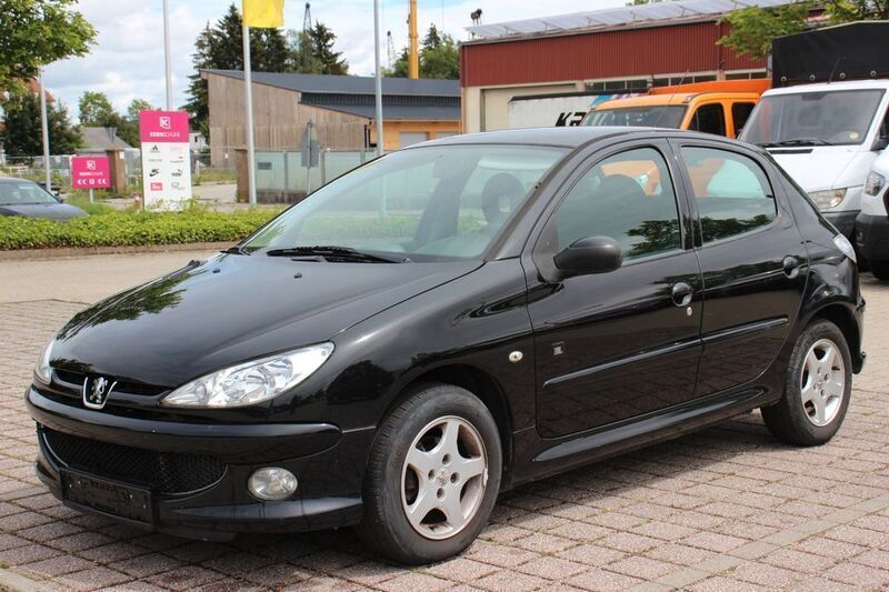 Schwarz Gebraucht 2008 Peugeot 206 Limousine | 990 € (Superpreis) - Bild 1/4