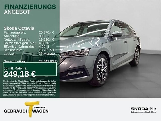 Graphitegrau metallic Gebraucht 2022 Skoda Octavia Kombi | 22.270 € (Fairer Preis) - Bild 1/4