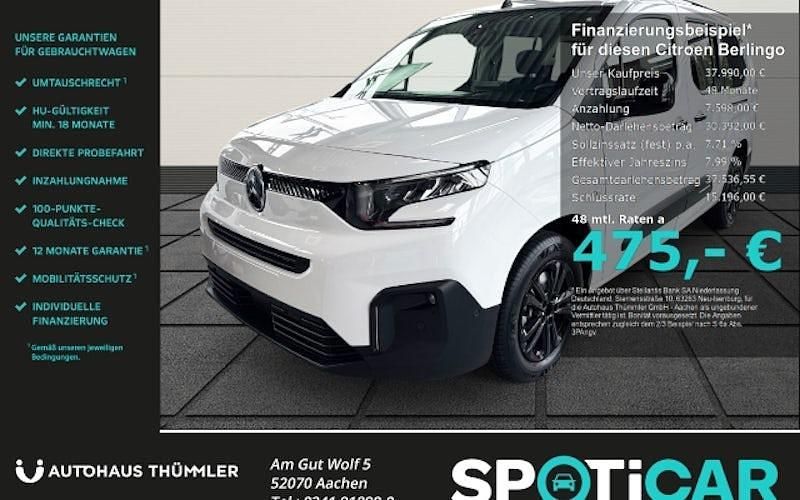 Weiß Neu 2025 Citroën Berlingo Van / Kleinbus | 37.990 € - Bild 1/4