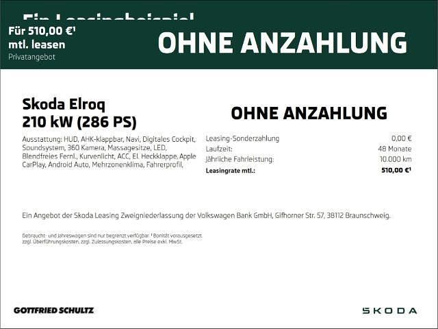 Grau Neu 2025 Skoda Elroq SportLine SUV | 49.990 € (Fairer Preis) - Bild 1/4