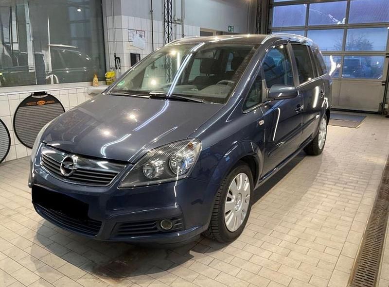 Gebraucht Opel Zafira 140 PS (102 kW) 2008 Blau Van / Kleinbus