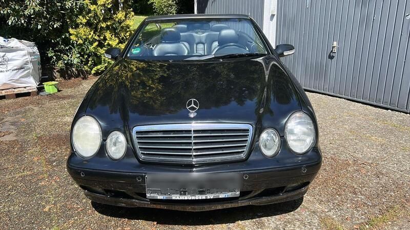 Schwarz Gebraucht 2000 Mercedes CLK200 Cabrio | 2.999 € (Superpreis) - Bild 1/4