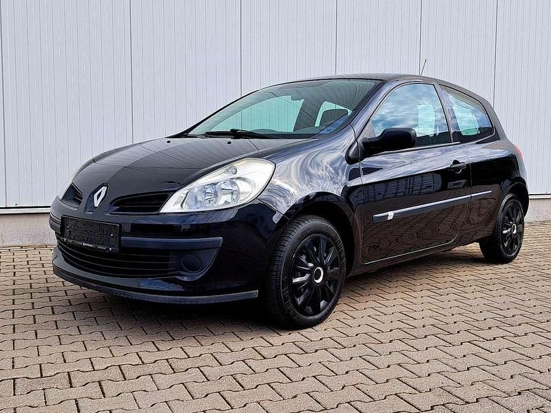 Schwarz Gebraucht 2007 Renault Clio III Authentique Kleinwagen | 2.499 € (Fairer Preis) - Bild 1/4