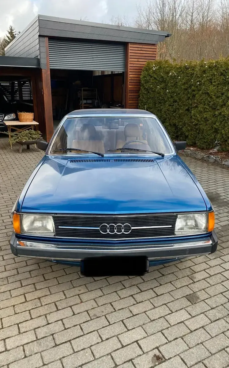 Gebraucht Audi 100 86 PS (63 kW) 1977 Blau Limousine