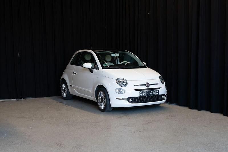 Weiß Gebraucht 2019 Fiat 500 Lounge Limousine | 8.900 € (Fairer Preis) - Bild 1/4