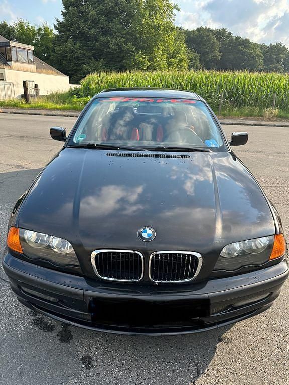Schwarz Gebraucht 2000 BMW 323 Limousine | 3.000 € (Superpreis) - Bild 1/4