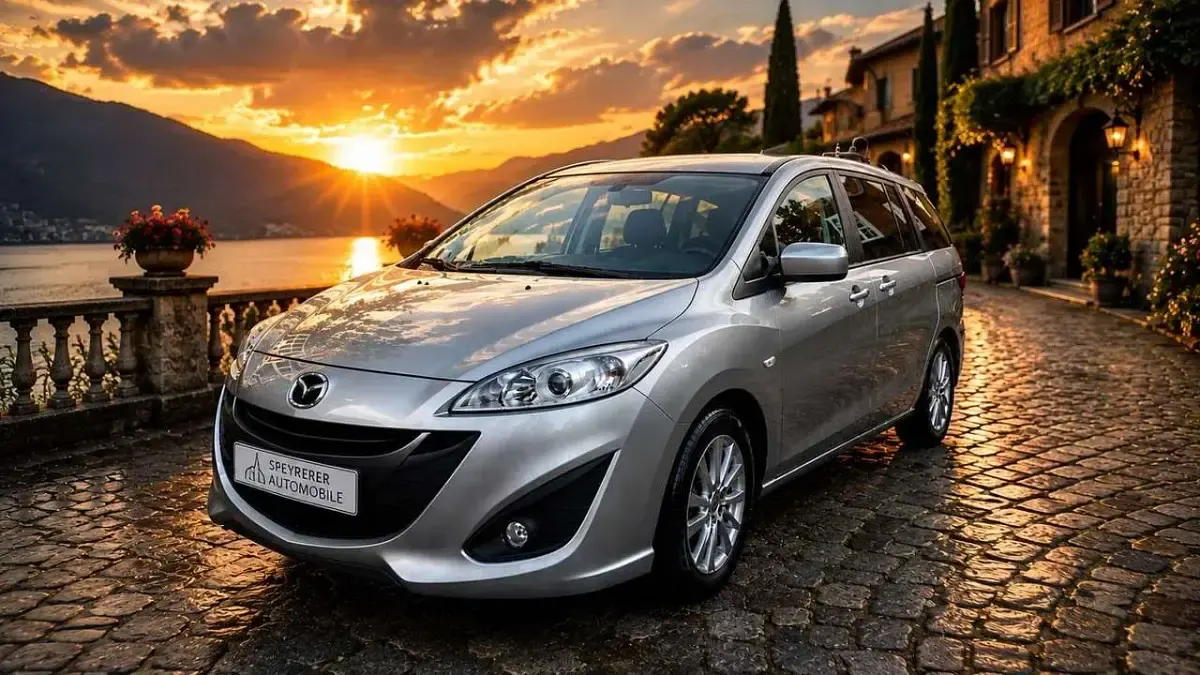 Gebraucht Mazda 5 116 PS (85 kW) 2012 Grau Van / Kleinbus