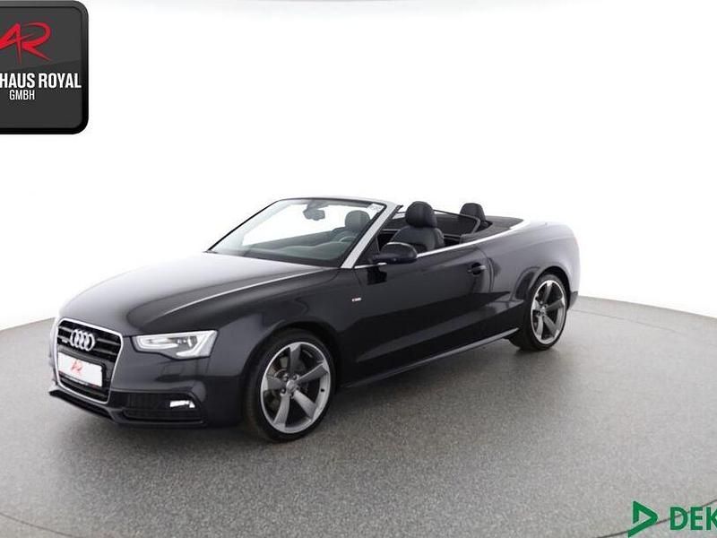 Schwarz Gebraucht 2015 Audi A5 Cabriolet S-Line Cabrio | 24.780 € (Fairer Preis) - Bild 1/4