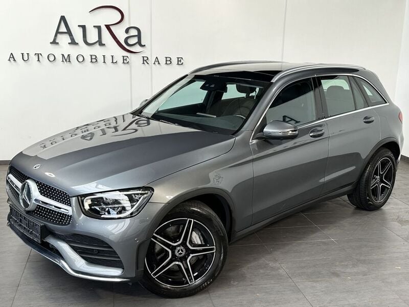 Selenitgrau Gebraucht 2022 Mercedes GLC220 AMG line SUV | 39.749 € (Etwas zu teuer) - Bild 1/4