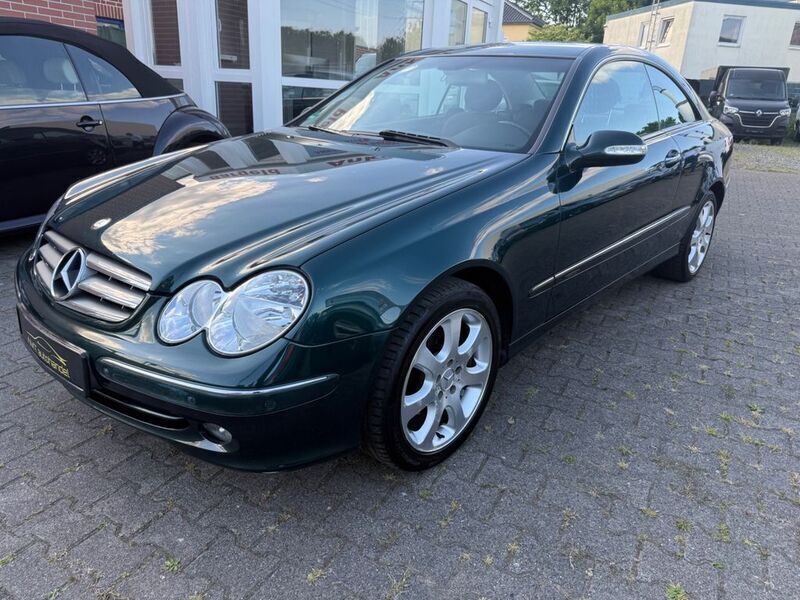 Grün Gebraucht 2003 Mercedes CLK240 Coupé | 4.490 € (Fairer Preis) - Bild 1/4