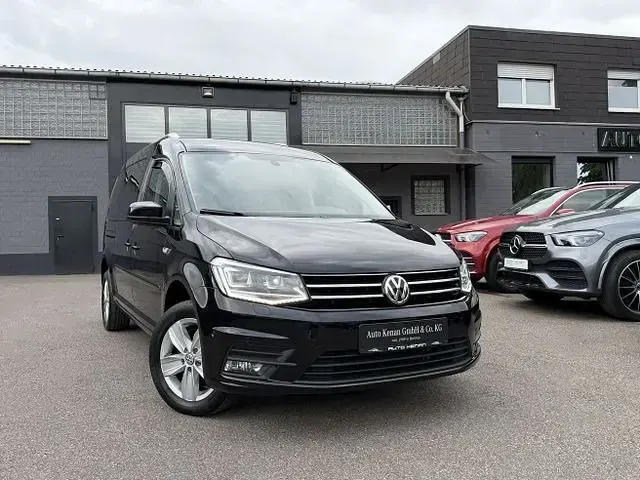 Gebraucht VW Caddy Maxi Comfortline 184 PS (135 kW) 2015 Schwarz Van / Kleinbus