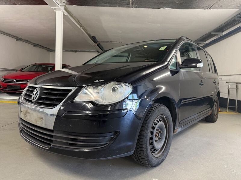 Schwarz Gebraucht 2009 VW Touran United Van / Kleinbus | 1.250 € (Superpreis) - Bild 1/4