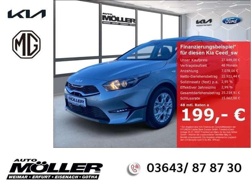 Silber Neu 2025 Kia Ceed Sportswagon Comfort Kombi | 27.649 € (Guter Preis) - Bild 1/4