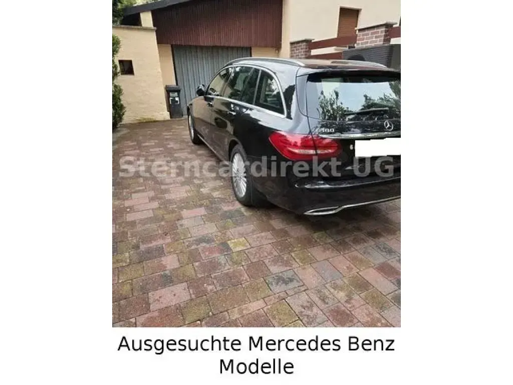 Gebraucht Mercedes C180 Exclusive 156 PS (114 kW) 2016 Obsidianschwarz (metallic) Kombi