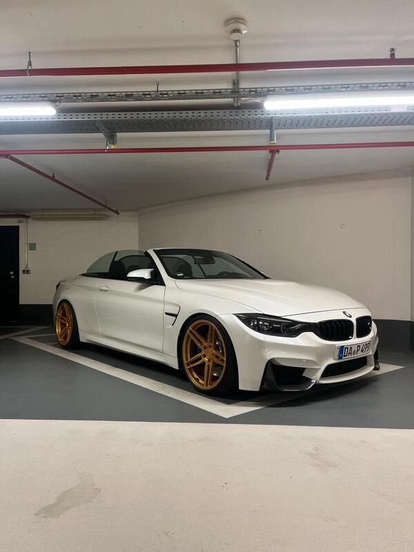 Weiß Gebraucht 2014 BMW M4 Cabriolet M Performance Cabrio | 43.999 € (Teuer) - Bild 1/4