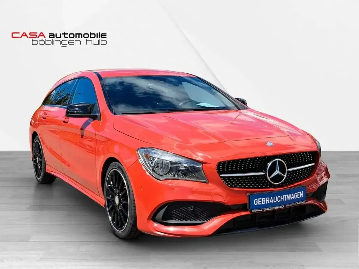 Gebraucht Mercedes CLA200 156 PS (114 kW) 2017 Jupiterrot uni Kombi