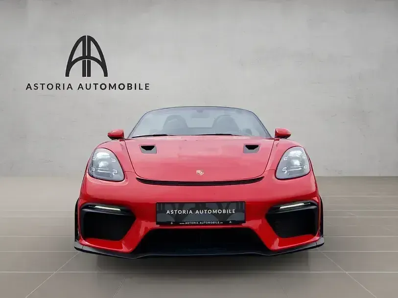 Gebraucht Porsche 718 Spyder RS Chrono 500 PS (367 kW) 2025 Indischrot Cabrio