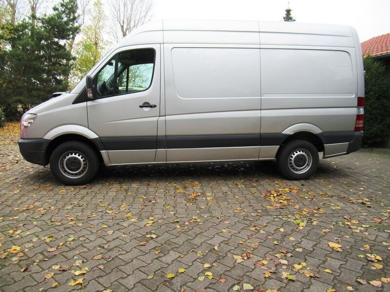 Silber Gebraucht 2013 Mercedes Sprinter Van | 12.980 € (Fairer Preis) - Bild 1/3