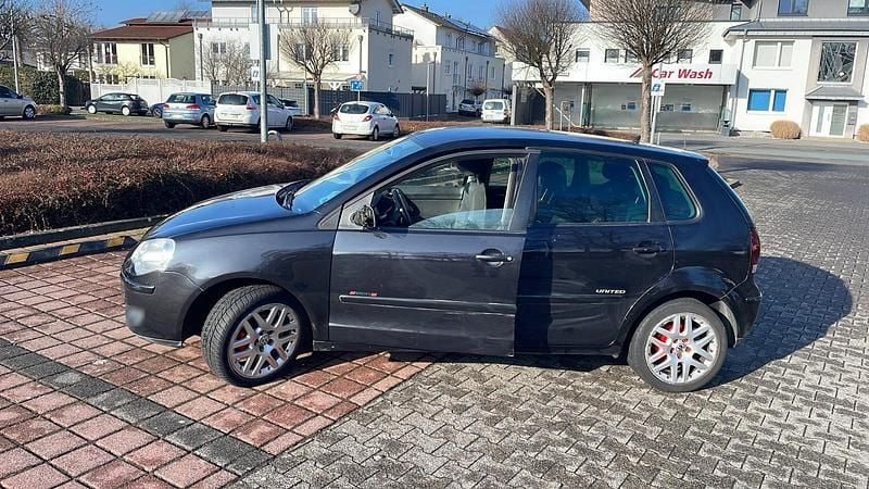 Gebraucht VW Polo United 69 PS (50 kW) 2008 Schwarz Kleinwagen