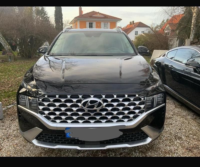 Schwarz Gebraucht 2021 Hyundai Santa Fe Prime SUV | 29.999 € (Guter Preis) - Bild 1/4