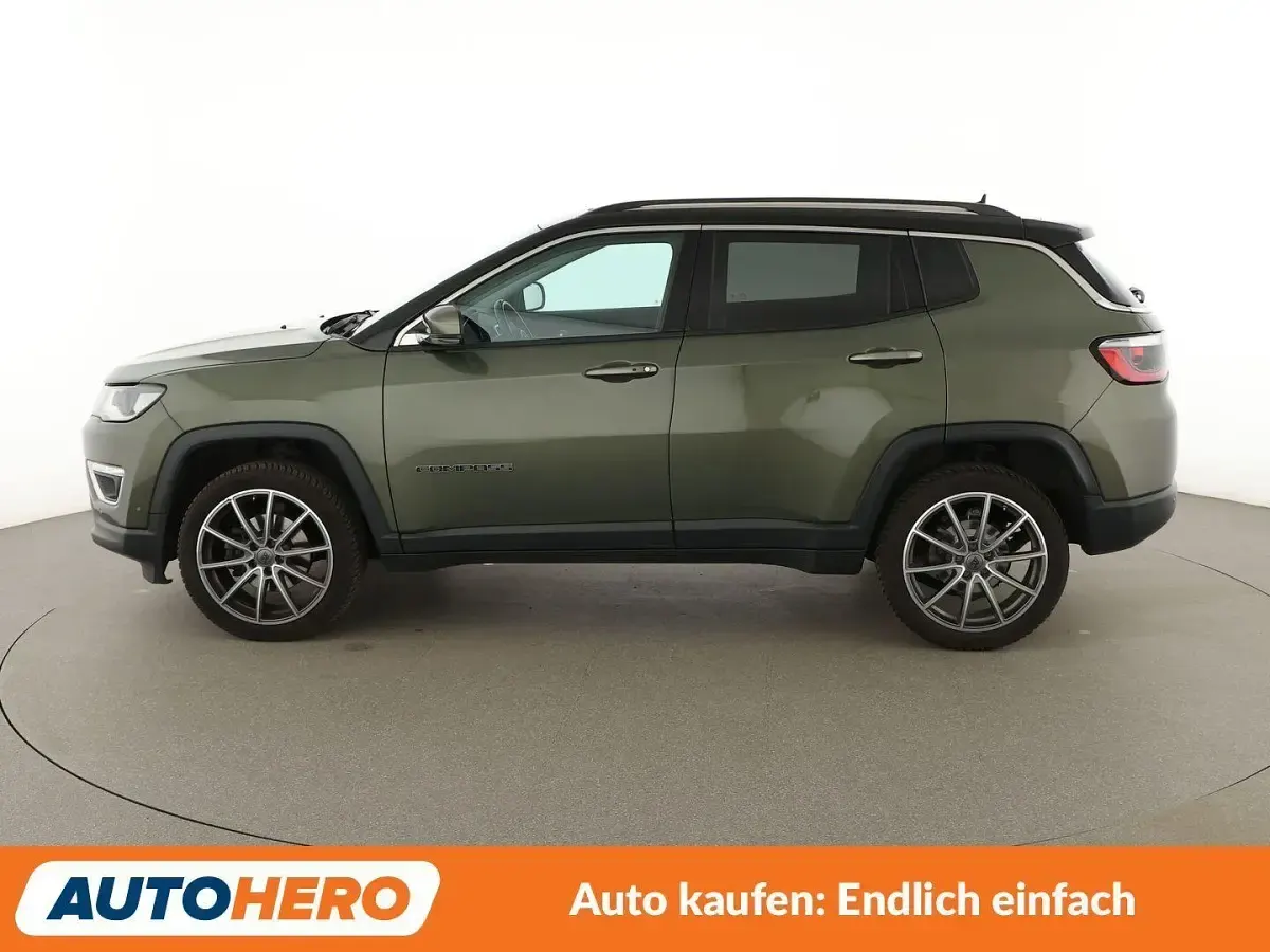 Gebraucht Jeep Compass Limited 170 PS (125 kW) 2020 Grün SUV