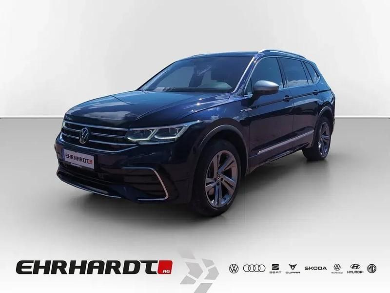 Blau Gebraucht 2023 VW Tiguan Allspace Sound SUV | 41.970 € (Fairer Preis) - Bild 1/3