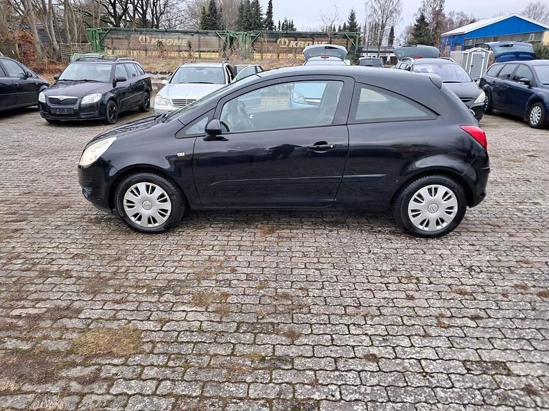 Gebraucht Opel Corsa 60 PS (44 kW) 2007 Schwarz Kleinwagen