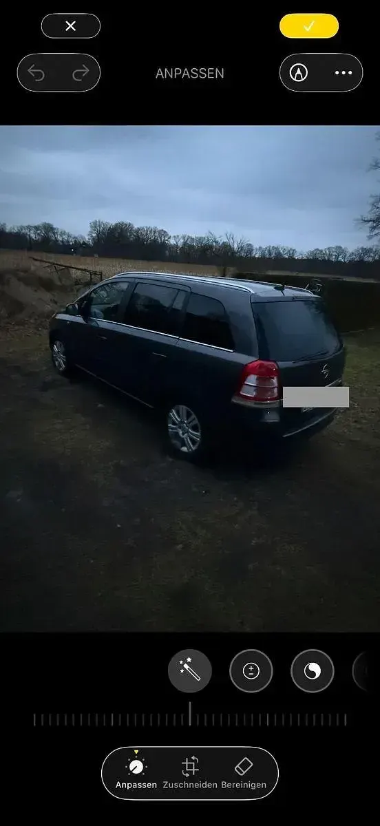 Gebraucht Opel Zafira Family 125 PS (91 kW) 2011 Grau Van / Kleinbus