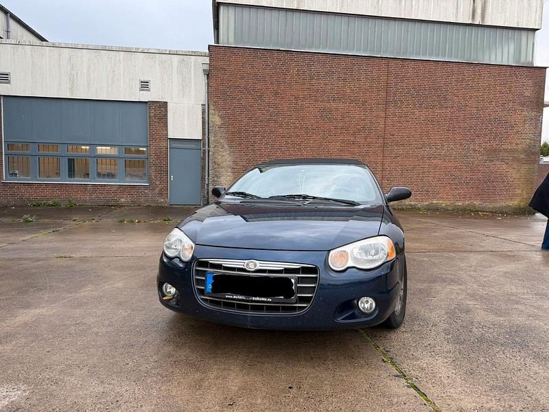 Blau Gebraucht 2007 Chrysler Sebring Cabriolet Touring Cabrio | 1.599 € (Guter Preis) - Bild 1/4