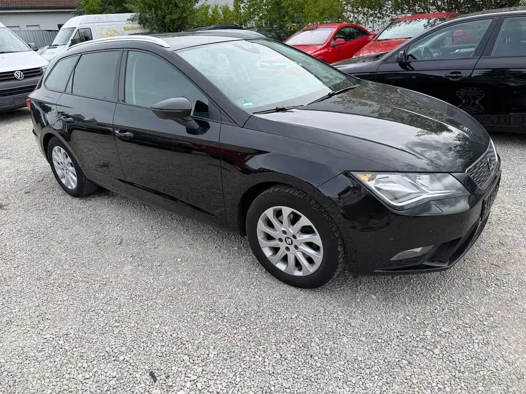 Gebraucht Seat Leon ST Style 110 PS (80 kW) 2016 Schwarz Kombi