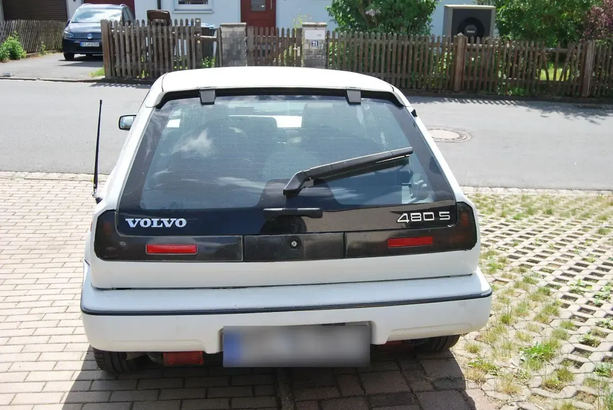 Gebraucht Volvo 480 109 PS (80 kW) 1994 Weiß Coupé