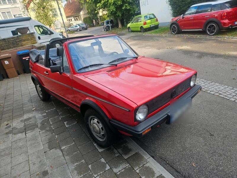 Rot Gebraucht 1983 VW Golf Cabriolet Cabrio | 9.000 € - Bild 1/4