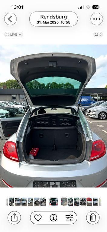 Gebraucht VW Beetle 105 PS (77 kW) 2012 Silber Kleinwagen