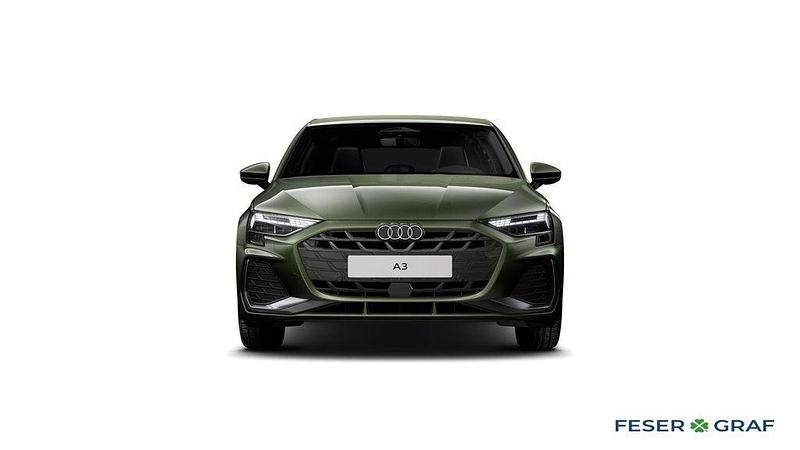 Neu Audi A3 Ambiente 150 PS (110 kW) 2026 Distriktgrün metallic Limousine