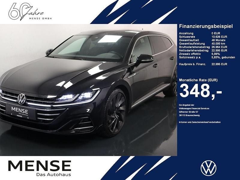 Deep black perleffekt Gebraucht 2022 VW Arteon R-line Limousine | 22.995 € (Fairer Preis) - Bild 1/4