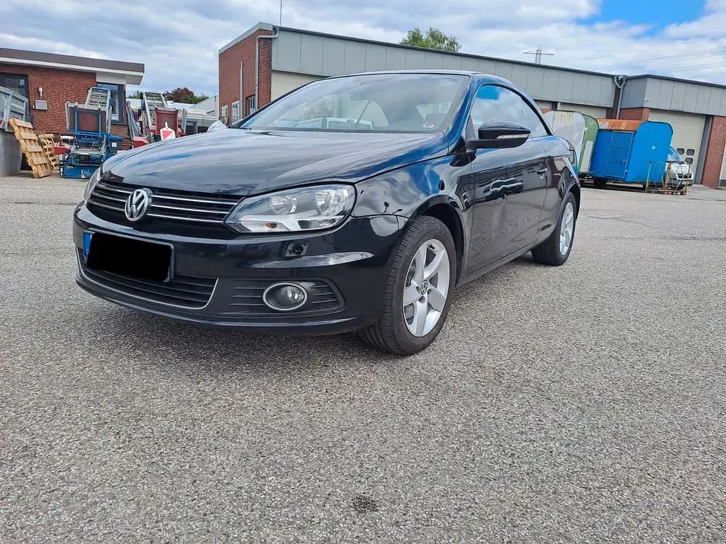 Gebraucht VW Eos 211 PS (155 kW) 2011 Schwarz Cabrio