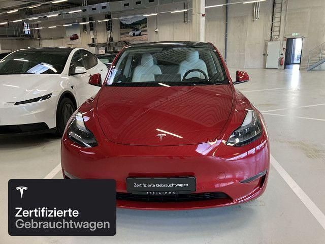 Gebraucht Tesla Model Y Long Range AWD 258 kW (351 PS) 2022 Rot SUV