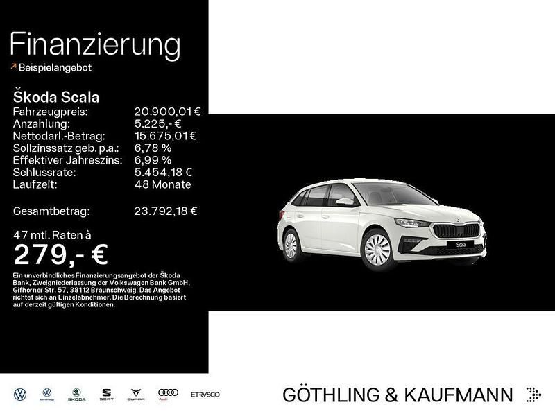 Weiß Neu 2025 Skoda Scala Essence Kleinwagen | 20.900 € (Fairer Preis) - Bild 1/4