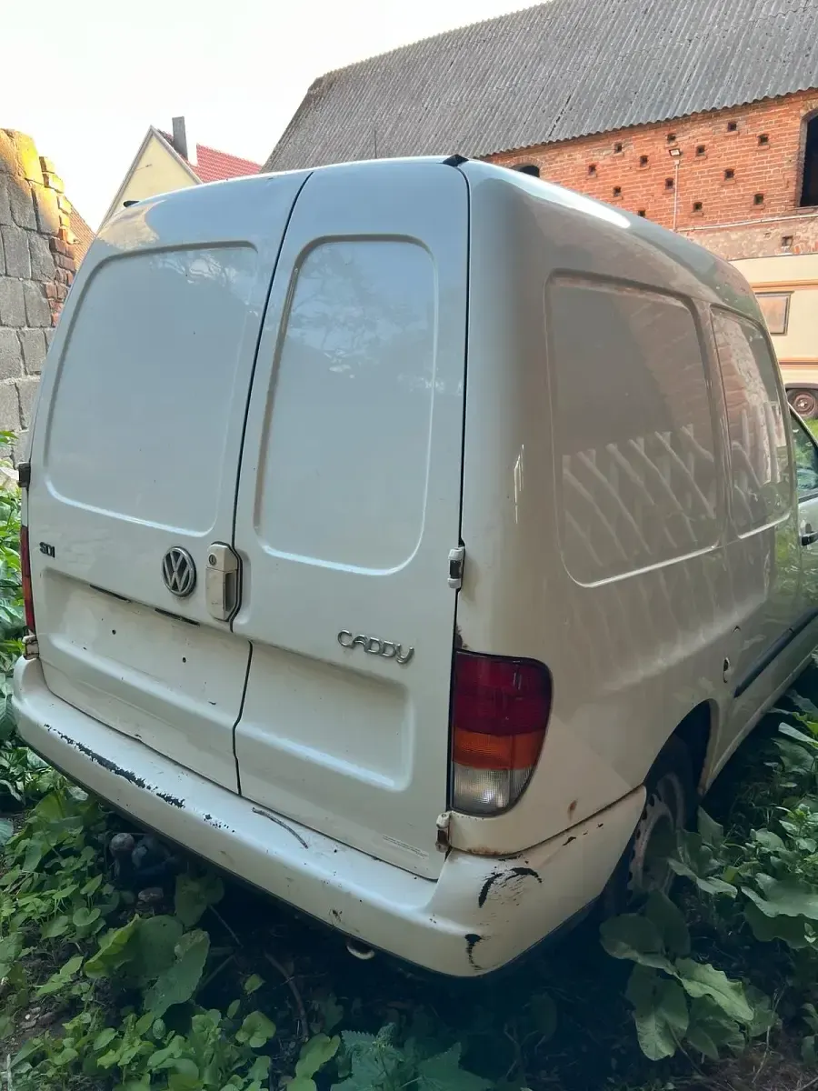 Gebraucht VW Caddy 64 PS (47 kW) 2002 Weiß Van / Kleinbus