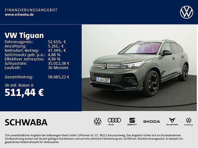 Cipressinogrün metallic Gebraucht 2025 VW Tiguan R-line SUV | 52.210 € (Fairer Preis) - Bild 1/4