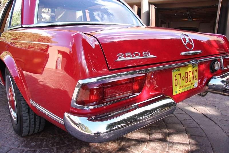 Gebraucht Mercedes W113 150 PS (110 kW) 1967 Rot metallic Cabrio