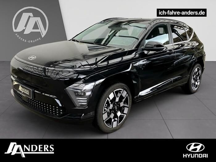 Abyss black Gebraucht 2024 Hyundai Kona Prime SUV | 33.634 € (Guter Preis) - Bild 1/3