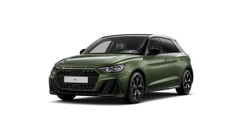 Distriktgrün metallic Neu 2025 Audi A1 S-Line Kleinwagen | 37.880 € (Fairer Preis) - Bild 1/4