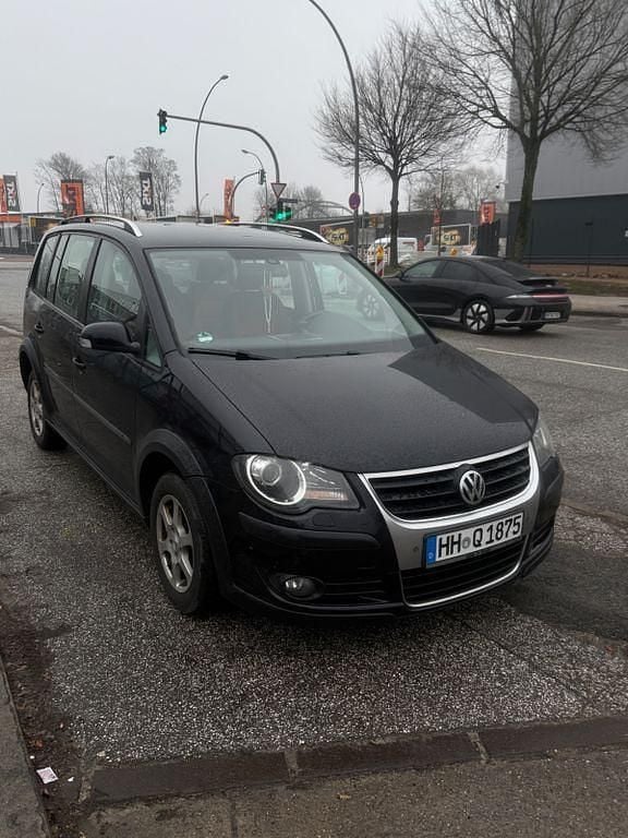 Gebraucht VW Touran Cross 140 PS (102 kW) 2009 Schwarz Van / Kleinbus