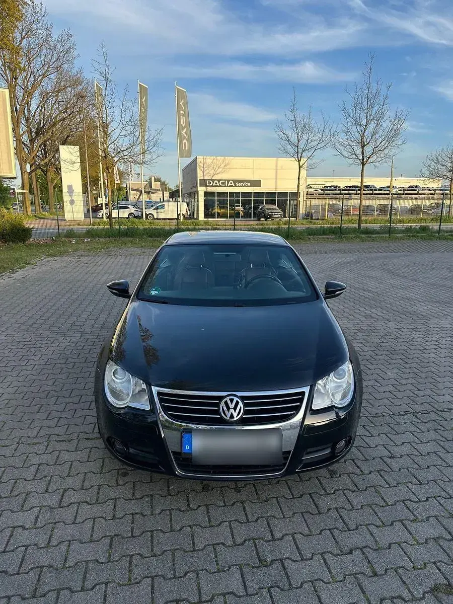 Gebraucht VW Eos Individual 140 PS (102 kW) 2008 Schwarz Cabrio