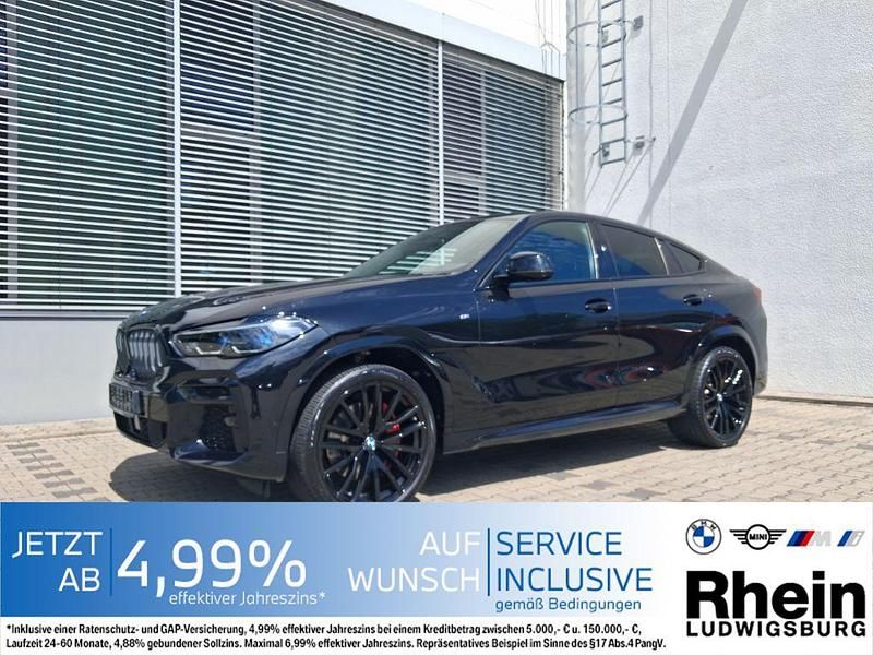 Schwarz Gebraucht 2022 BMW X6 M Sport SUV | 67.840 € (Fairer Preis) - Bild 1/4